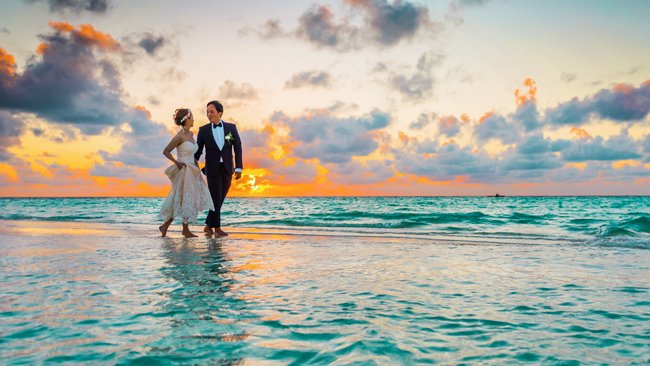 playa del carmen beach wedding photographer