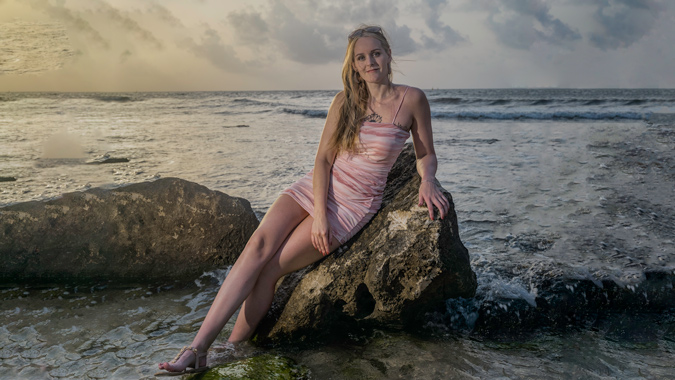 beach dress photoshoot poses