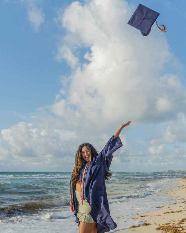 graduation photographer tulum, mexico