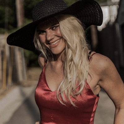 How To Choose The Right Tulum Photographer 5 girl poseing in red dress and hat - posing ideas