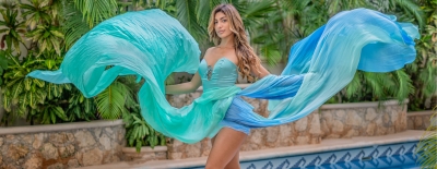 Ig : @Nayla_Ludmila flying dress photographer playa del carmen