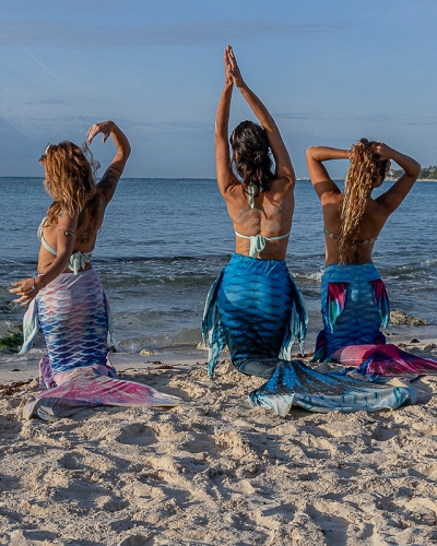 Mermaid Photoshoot In Playa Del Carmen, Mx 6 alquiler de disfraces mermade