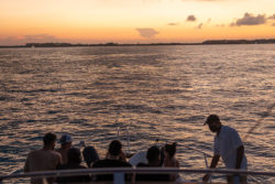 private sunset boat cruise isla mujeres