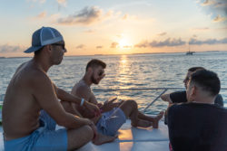 unique bachelor party ideas in cancun - private cruise to isla mujeres