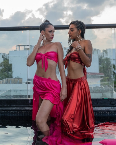 Flying Dress Rentals And Photography Services 6 red flying bikini photoshoot - fashion phoography