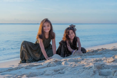 Playacar Photographer – Family, Couples &Amp; Engagements 11 kids playing on beach playa del carmen