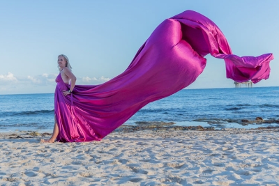 Flying Dress Rentals And Photography In Tulum 2 riviera maya flying dress photographer
