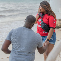surprise engagement photoshoot playa del carmen
